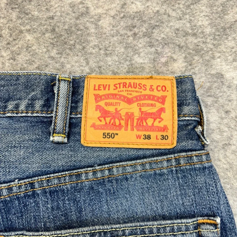 Lot of 4 Levi's 550 569 514 Relaxed Jeans Men's 38x30 Blue Denim Work Pants